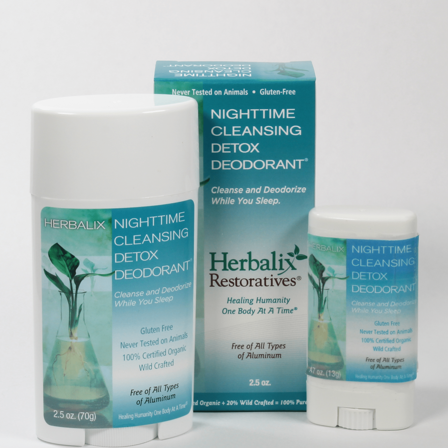 Nighttime Cleansing Detox Deodorant Herbalix Restoratives