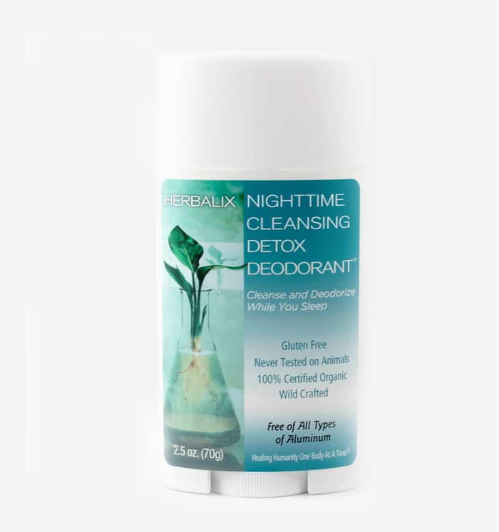 Nighttime Cleansing Detox Deodorant Herbalix Restoratives