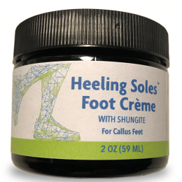 Heeling Soles™ Crème With SHUNGITE For Callused Feet  2 oz
